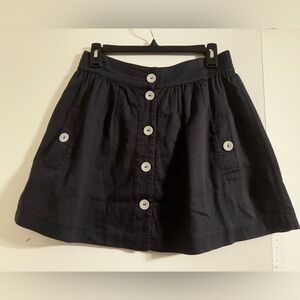 Navy blue French connection circle skirts / size 8
